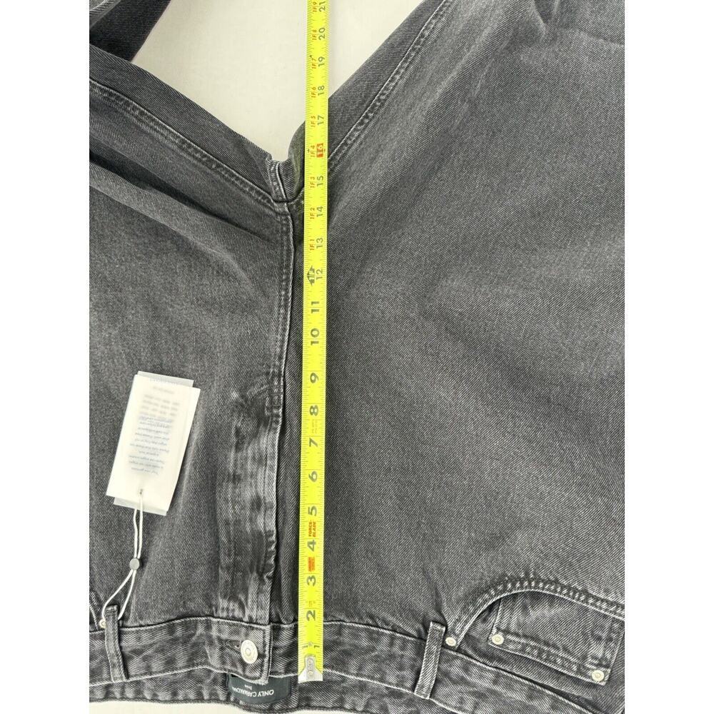 ONLY CARMAKOMA jeans plus size 52/32 grunge normcore High Waist Straight Leg NWT - Picture 14 of 16